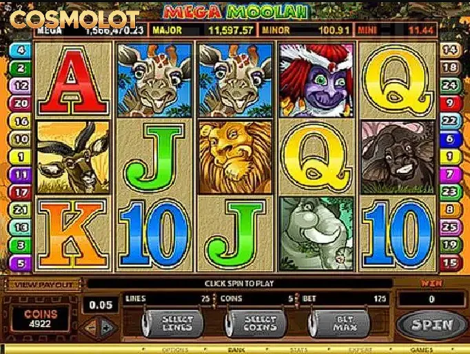 mega moolah demo
